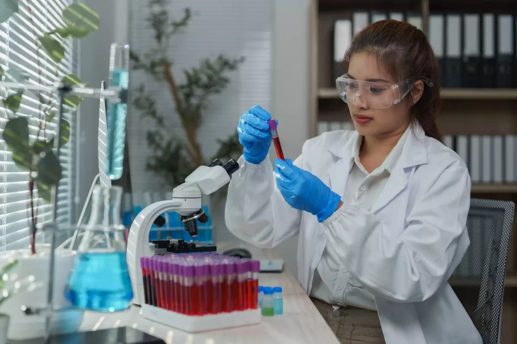 Diagnosing the Blood sample